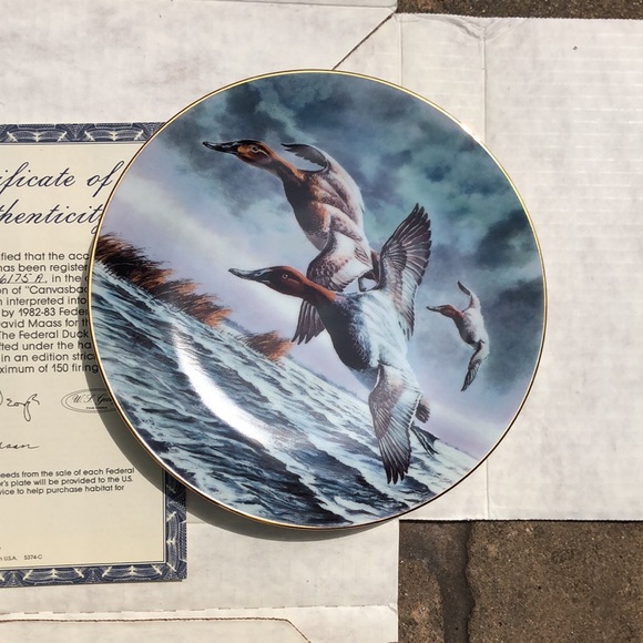 Hamilton Dining Authentic Hamilton Collection Collector Plates